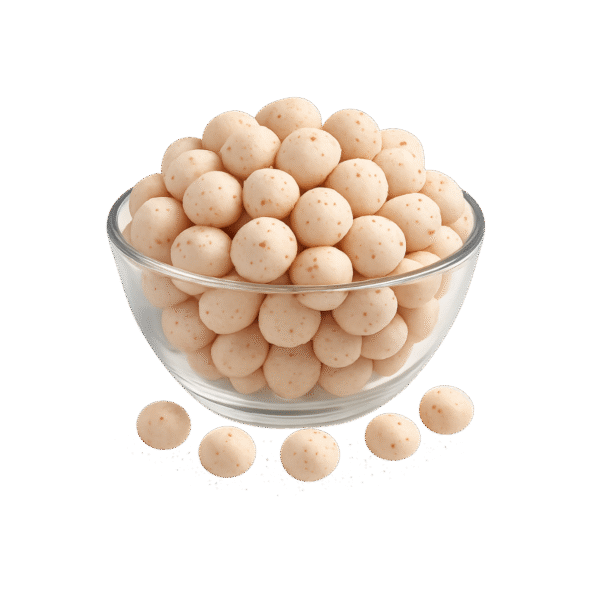 A bowl filled with Rock Salt Flavored Roasted Makhana, showcasing its crunchy texture and light seasoning.