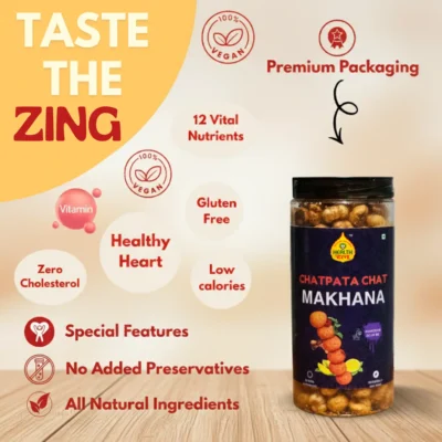 Health Ratna Chatpata Chat Makhana Benefits