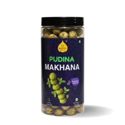 Health Ratna Pudina Mint Roasted Makhana 90g Jar